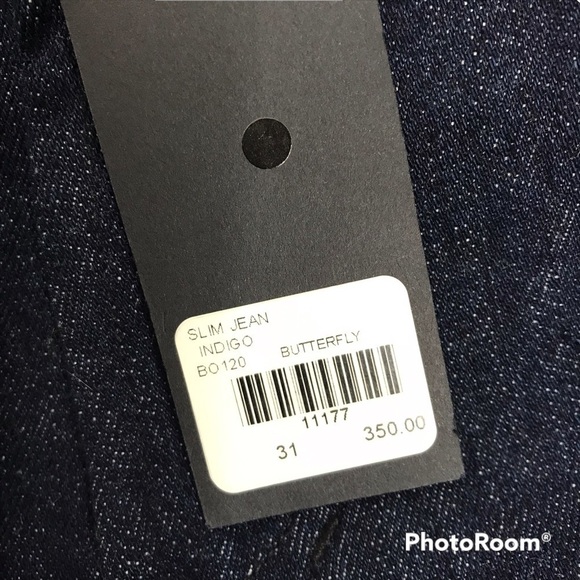 Kiki De Montparnasse slim fit jeans in indigo blue size 31 - Picture 5 of 6